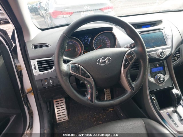 12605103 :رقم المزاد ، KMHDH6AE8DU015587 vin ، 2013 Hyundai Elantra Se مزاد بيع