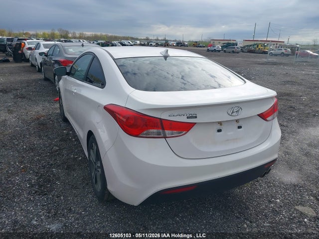 12605103 :رقم المزاد ، KMHDH6AE8DU015587 vin ، 2013 Hyundai Elantra Se مزاد بيع
