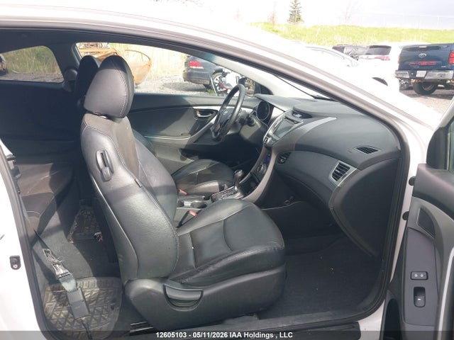 12605103 :رقم المزاد ، KMHDH6AE8DU015587 vin ، 2013 Hyundai Elantra Se مزاد بيع