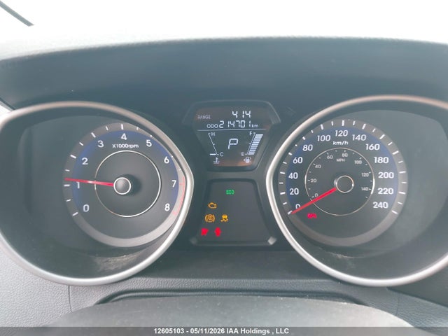 12605103 :رقم المزاد ، KMHDH6AE8DU015587 vin ، 2013 Hyundai Elantra Se مزاد بيع