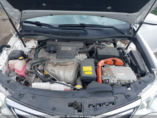 12605114 :رقم المزاد ، 4T1BD1FK9CU014631 vin ، 2012 Toyota Camry Hybrid Le مزاد بيع
