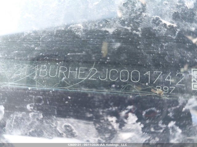 12605131 :رقم المزاد ، 2T1BURHE2JC001742 vin ، 2018 Toyota Corolla L/le/xle/se/xse مزاد بيع