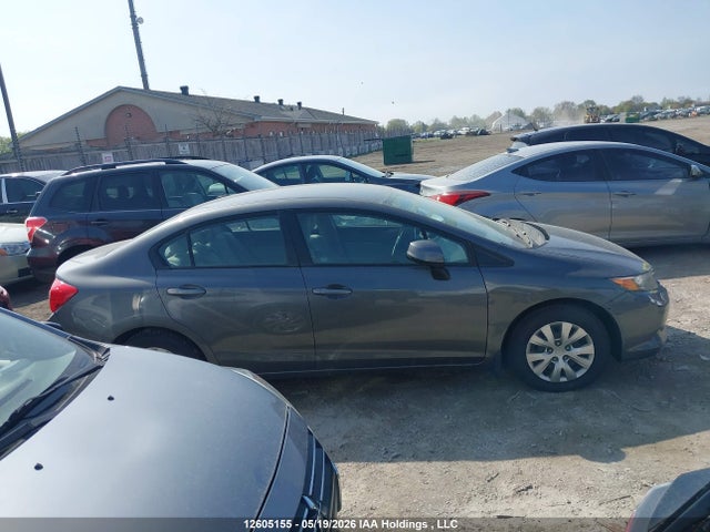12605155 :رقم المزاد ، 2HGFB2F48CH047627 vin ، 2012 Honda Civic مزاد بيع