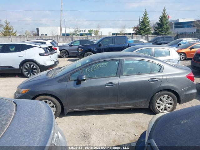 12605155 :رقم المزاد ، 2HGFB2F48CH047627 vin ، 2012 Honda Civic مزاد بيع