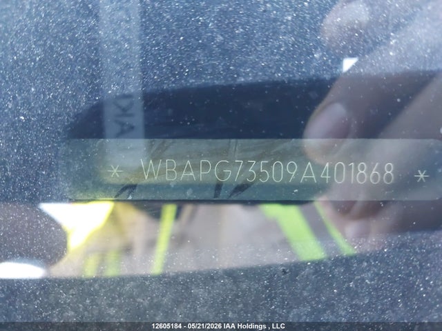 Auction sale of the 2009 Bmw 323 I, vin: WBAPG73509A401868, lot number: 12605184