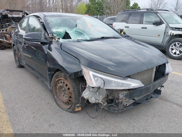 2019 Hyundai Elantra მანქანა იყიდება აუქციონზე, vin: KMHD04LB1KU821248, აუქციონის ნომერი: 12605200