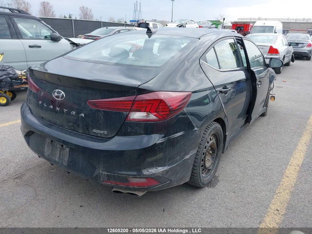 2019 Hyundai Elantra მანქანა იყიდება აუქციონზე, vin: KMHD04LB1KU821248, აუქციონის ნომერი: 12605200