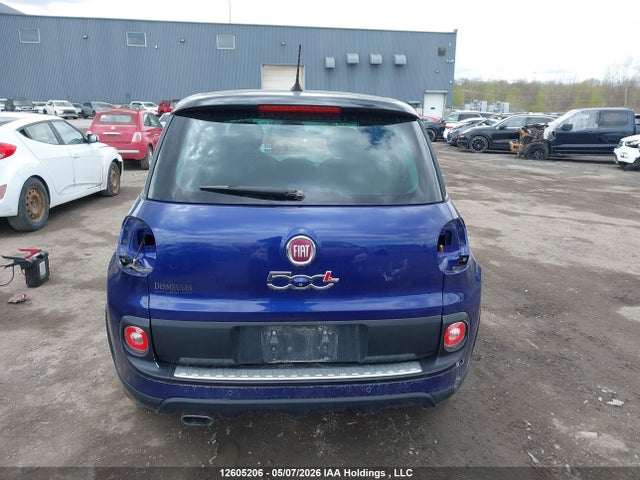 2015 Fiat 500l Trekking მანქანა იყიდება აუქციონზე, vin: ZFBCFADH6FZ033271, აუქციონის ნომერი: 12605206