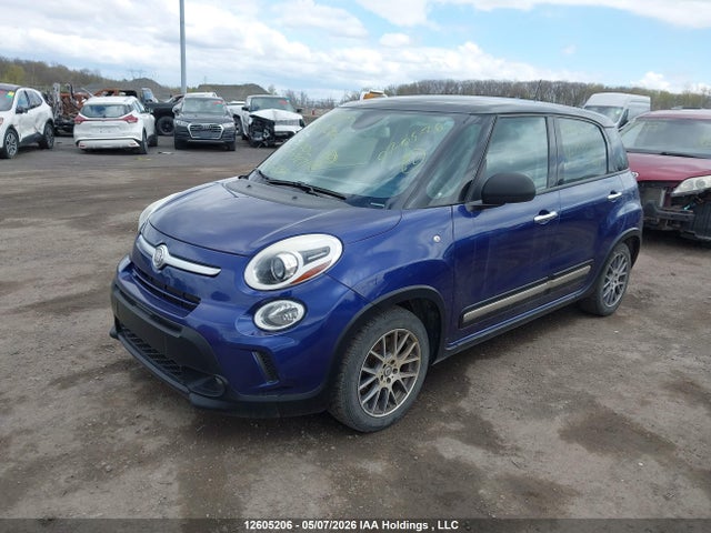 2015 Fiat 500l Trekking მანქანა იყიდება აუქციონზე, vin: ZFBCFADH6FZ033271, აუქციონის ნომერი: 12605206