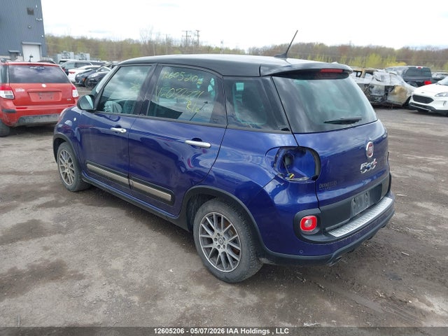 2015 Fiat 500l Trekking მანქანა იყიდება აუქციონზე, vin: ZFBCFADH6FZ033271, აუქციონის ნომერი: 12605206