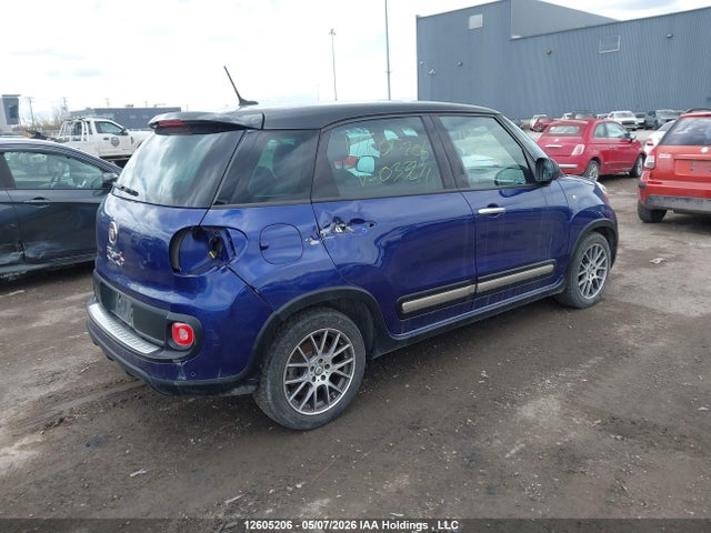 2015 Fiat 500l Trekking მანქანა იყიდება აუქციონზე, vin: ZFBCFADH6FZ033271, აუქციონის ნომერი: 12605206