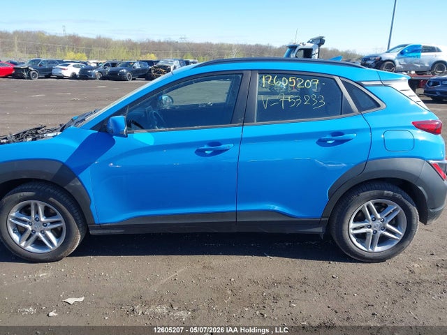 2022 Hyundai Kona Se მანქანა იყიდება აუქციონზე, vin: KM8K1CAB1NU753233, აუქციონის ნომერი: 12605207