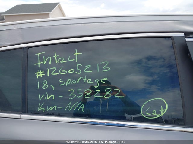 12605213 :رقم المزاد ، KNDPMCAC7J7358282 vin ، 2018 Kia Sportage Lx مزاد بيع
