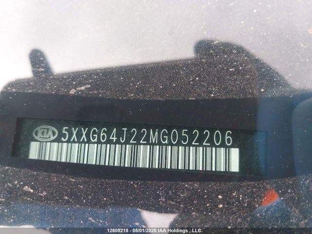 5XXG64J22MG052206 KIA K5 GT LINE