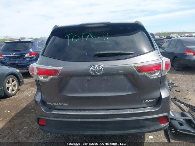 5TDBKRFH9GS300468 Toyota Highlander Le