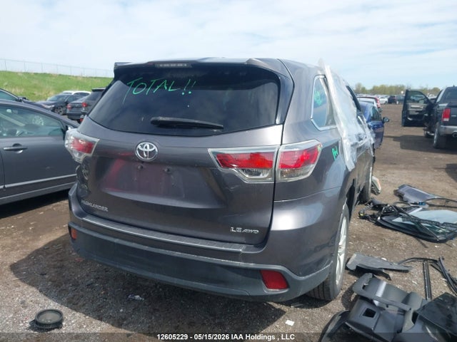 5TDBKRFH9GS300468 Toyota Highlander Le