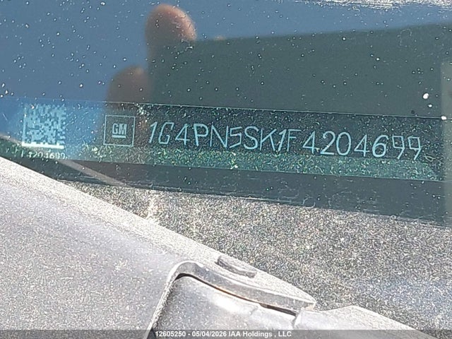 12605250 :رقم المزاد ، 1G4PN5SK1F4204699 vin ، 2015 Buick Verano مزاد بيع