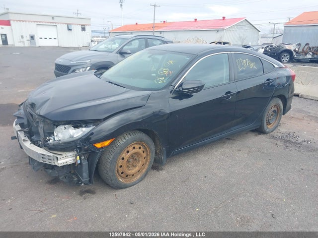12597842 :رقم المزاد ، 2HGFC2E28GH020205 vin ، 2016 Honda Civic Dx مزاد بيع