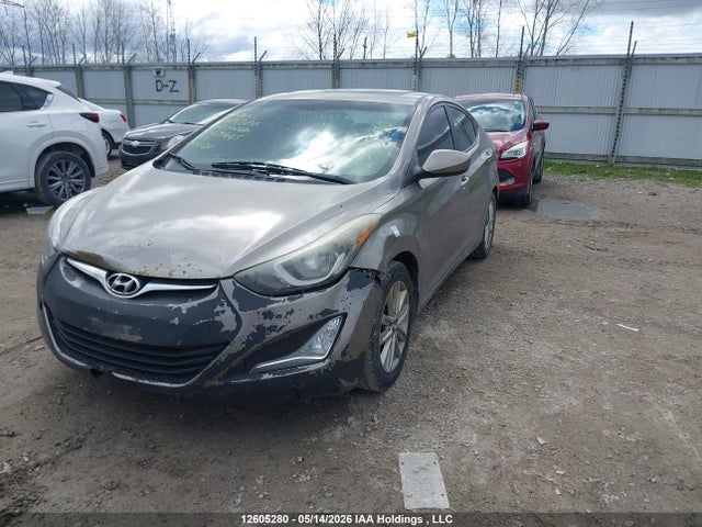 2014 Hyundai Elantra Gls მანქანა იყიდება აუქციონზე, vin: 5NPDH4AE3EH473445, აუქციონის ნომერი: 12605280