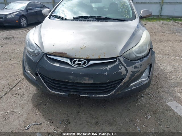 2014 Hyundai Elantra Gls მანქანა იყიდება აუქციონზე, vin: 5NPDH4AE3EH473445, აუქციონის ნომერი: 12605280