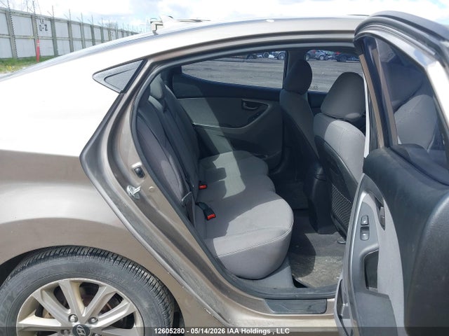 2014 Hyundai Elantra Gls მანქანა იყიდება აუქციონზე, vin: 5NPDH4AE3EH473445, აუქციონის ნომერი: 12605280