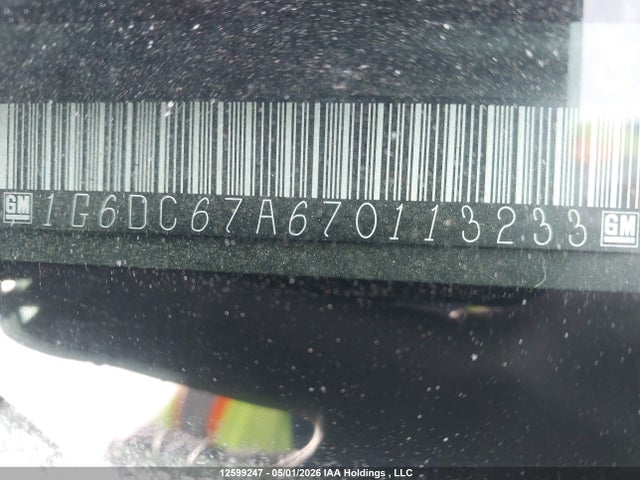 Продаж на аукціоні авто 2007 Cadillac Sts 2.5i, vin: 1G6DC67A670113233, номер лоту: 12599247