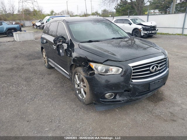 2014 Infiniti Qx60 მანქანა იყიდება აუქციონზე, vin: 5N1AL0MM8EC512812, აუქციონის ნომერი: 12605303