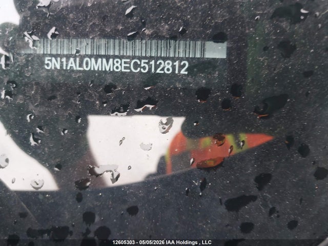 5N1AL0MM8EC512812 Infiniti QX60
