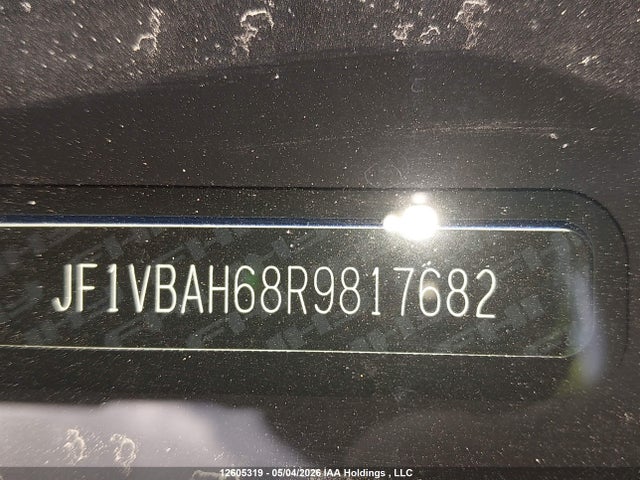 2024 Subaru Wrx Premium მანქანა იყიდება აუქციონზე, vin: JF1VBAH68R9817682, აუქციონის ნომერი: 12605319