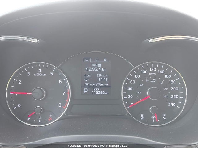 KNAFX4A8XG5512389 KIA Forte 2.0l Ex/2.0l Ex Se