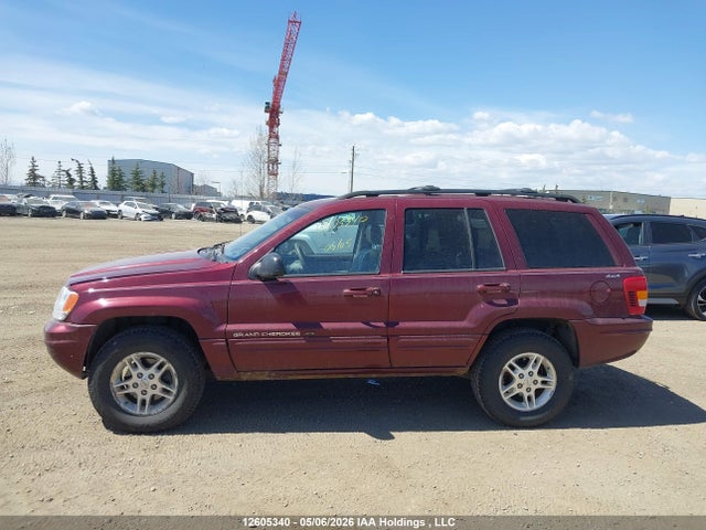 12605340 :رقم المزاد ، 1J4GW58N9YC375027 vin ، 2000 Jeep Grand Cherokee Limited مزاد بيع