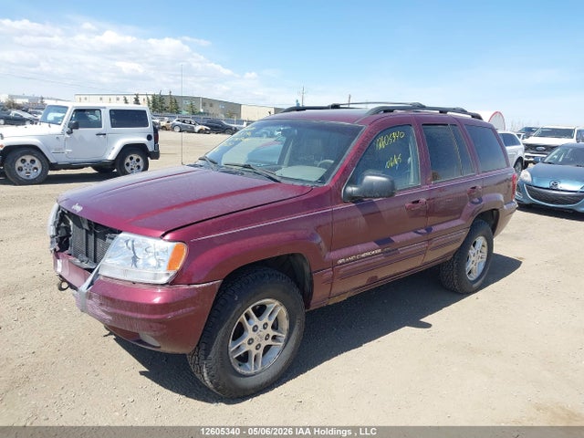 12605340 :رقم المزاد ، 1J4GW58N9YC375027 vin ، 2000 Jeep Grand Cherokee Limited مزاد بيع