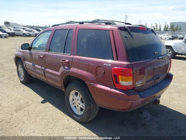 12605340 :رقم المزاد ، 1J4GW58N9YC375027 vin ، 2000 Jeep Grand Cherokee Limited مزاد بيع