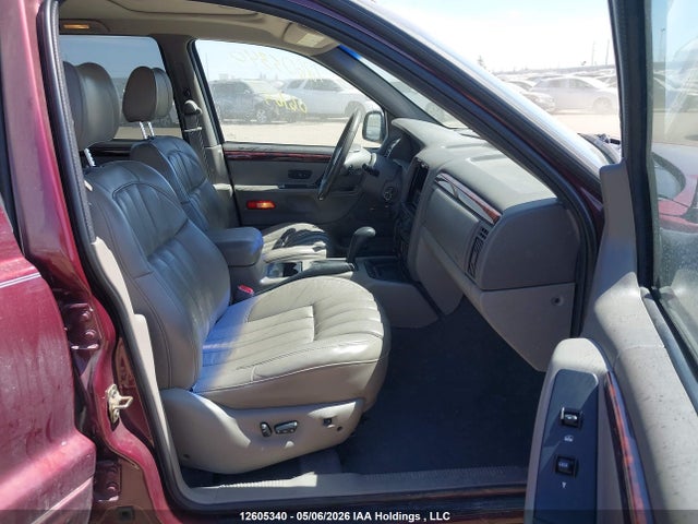 12605340 :رقم المزاد ، 1J4GW58N9YC375027 vin ، 2000 Jeep Grand Cherokee Limited مزاد بيع