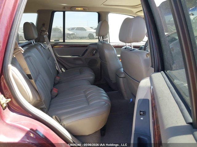 12605340 :رقم المزاد ، 1J4GW58N9YC375027 vin ، 2000 Jeep Grand Cherokee Limited مزاد بيع