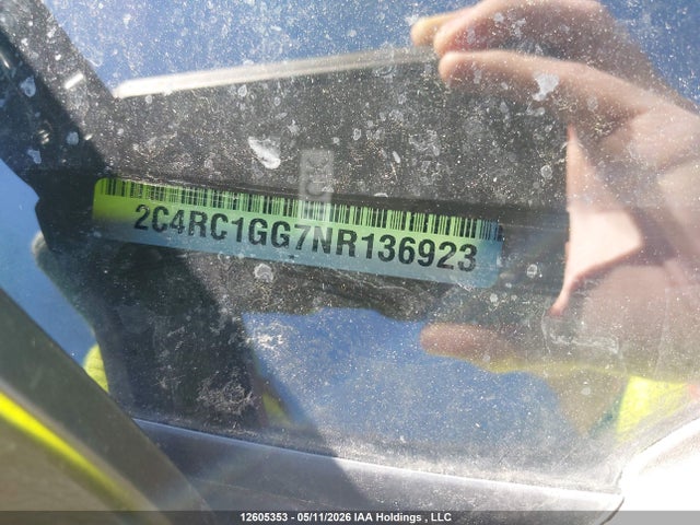 2C4RC1GG7NR136923 Chrysler Pacifica