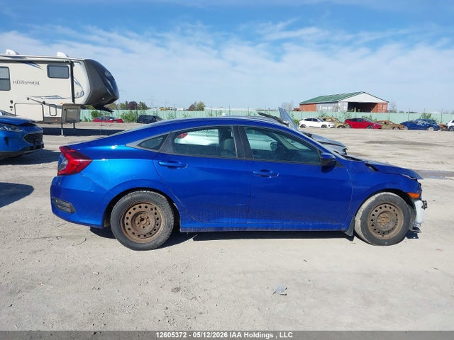 2018 Honda Civic Lx მანქანა იყიდება აუქციონზე, vin: 2HGFC2F55JH040850, აუქციონის ნომერი: 12605372