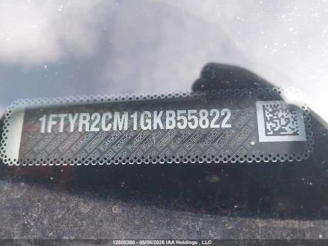 Продажа на аукционе авто 2016 Ford Transit-250, vin: 1FTYR2CM1GKB55822, номер лота: 12605380