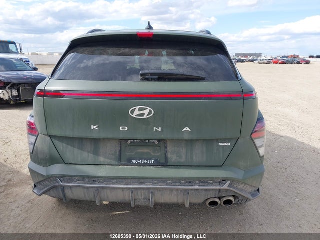2025 Hyundai Kona Limited მანქანა იყიდება აუქციონზე, vin: KM8HECA36SU199075, აუქციონის ნომერი: 12605390