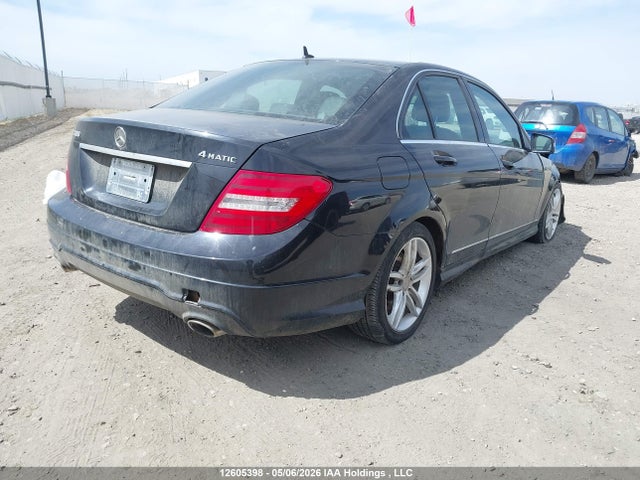 12605398 :رقم المزاد ، WDDGF8AB8DG104248 vin ، 2013 Mercedes-benz C 300 4matic مزاد بيع