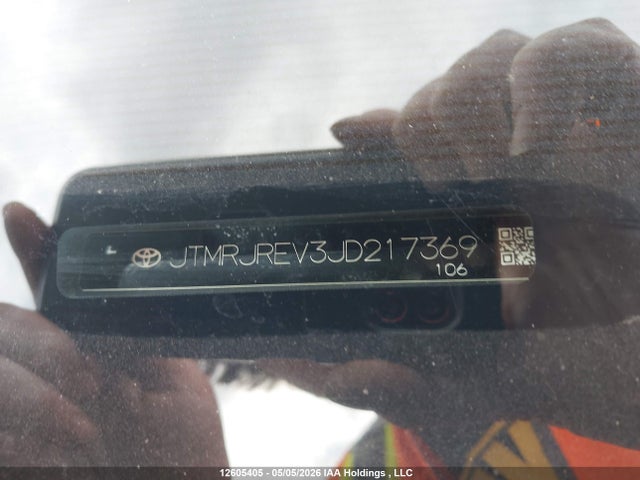 JTMRJREV3JD217369 Toyota Rav4 Hybrid Le+