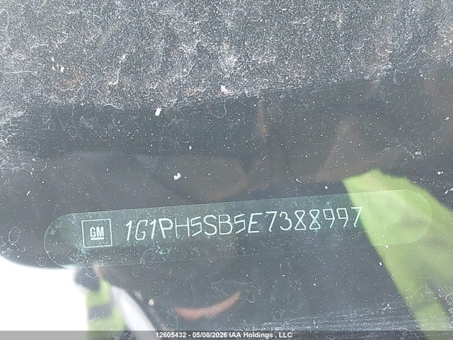 Продаж на аукціоні авто 2014 Chevrolet Cruze Eco, vin: 1G1PH5SB5E7388997, номер лоту: 12605432
