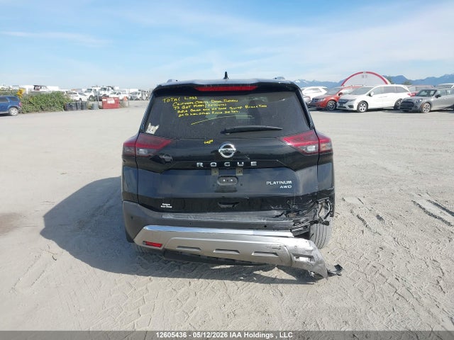 12605436 :رقم المزاد ، JN8AT3DD8MW316053 vin ، 2021 Nissan Rogue Platinum مزاد بيع