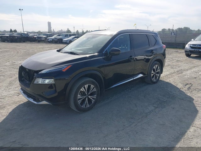 12605436 :رقم المزاد ، JN8AT3DD8MW316053 vin ، 2021 Nissan Rogue Platinum مزاد بيع