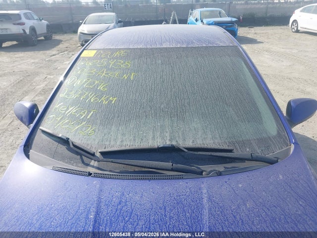 2013 Hyundai Accent Gl მანქანა იყიდება აუქციონზე, vin: KMHCT5AE1DU109296, აუქციონის ნომერი: 12605438