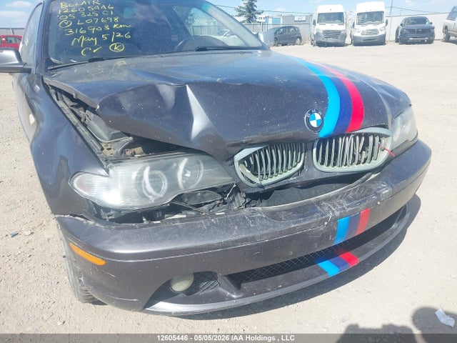 12605446 :رقم المزاد ، WBABD334X5PL07698 vin ، 2005 Bmw 325 Ci مزاد بيع