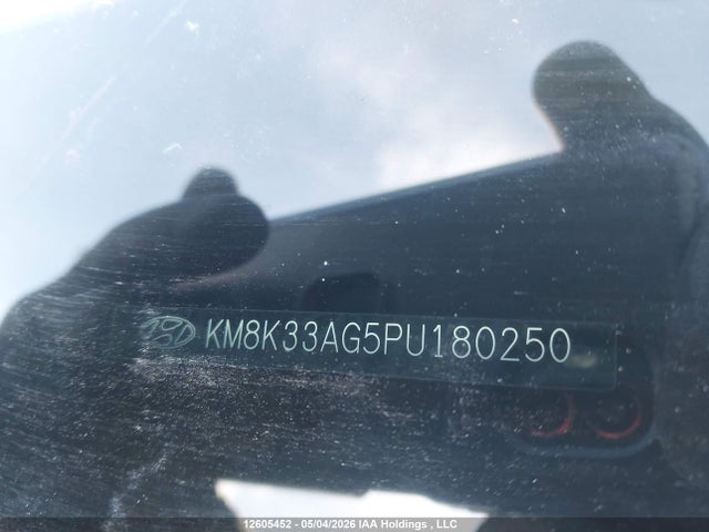 12605452 :رقم المزاد ، KM8K33AG5PU180250 vin ، 2023 Hyundai Kona Sel مزاد بيع