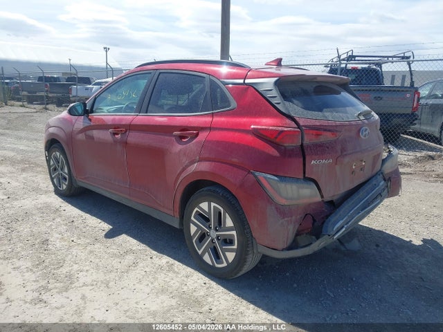 12605452 :رقم المزاد ، KM8K33AG5PU180250 vin ، 2023 Hyundai Kona Sel مزاد بيع