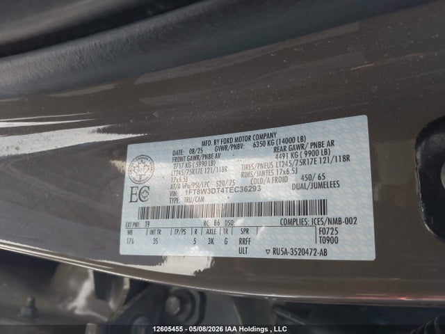 Ford F-350 Xlt 2026 1FT8W3DT4TEC36293 Image 17