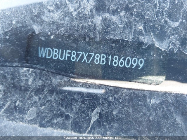 12605459 :رقم المزاد ، WDBUF87X78B186099 vin ، 2008 Mercedes-benz E 350 4matic مزاد بيع